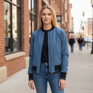 Fairweather Athletica Blue Sweatshirt Top